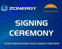 Zonergy ha firmato un accordo di cooperazione con Assosolar