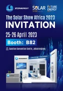 The Solar Show Africa 2023 · Venez nous rendre visite