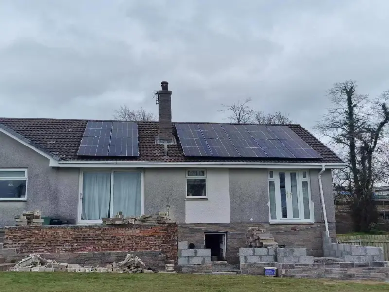 On-grid solar system
